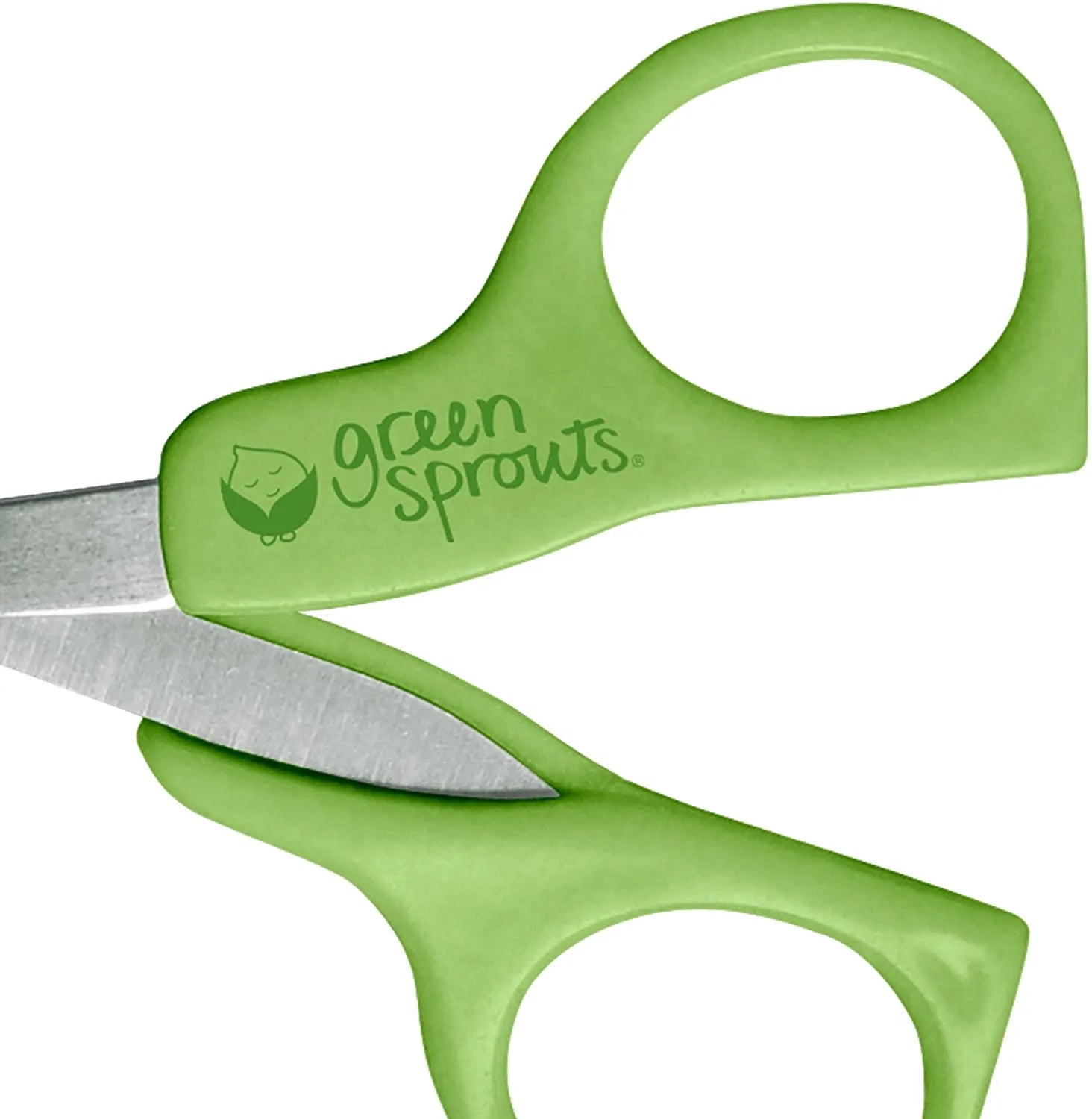 Baby Nail Scissors- Adult Use Only (Green)