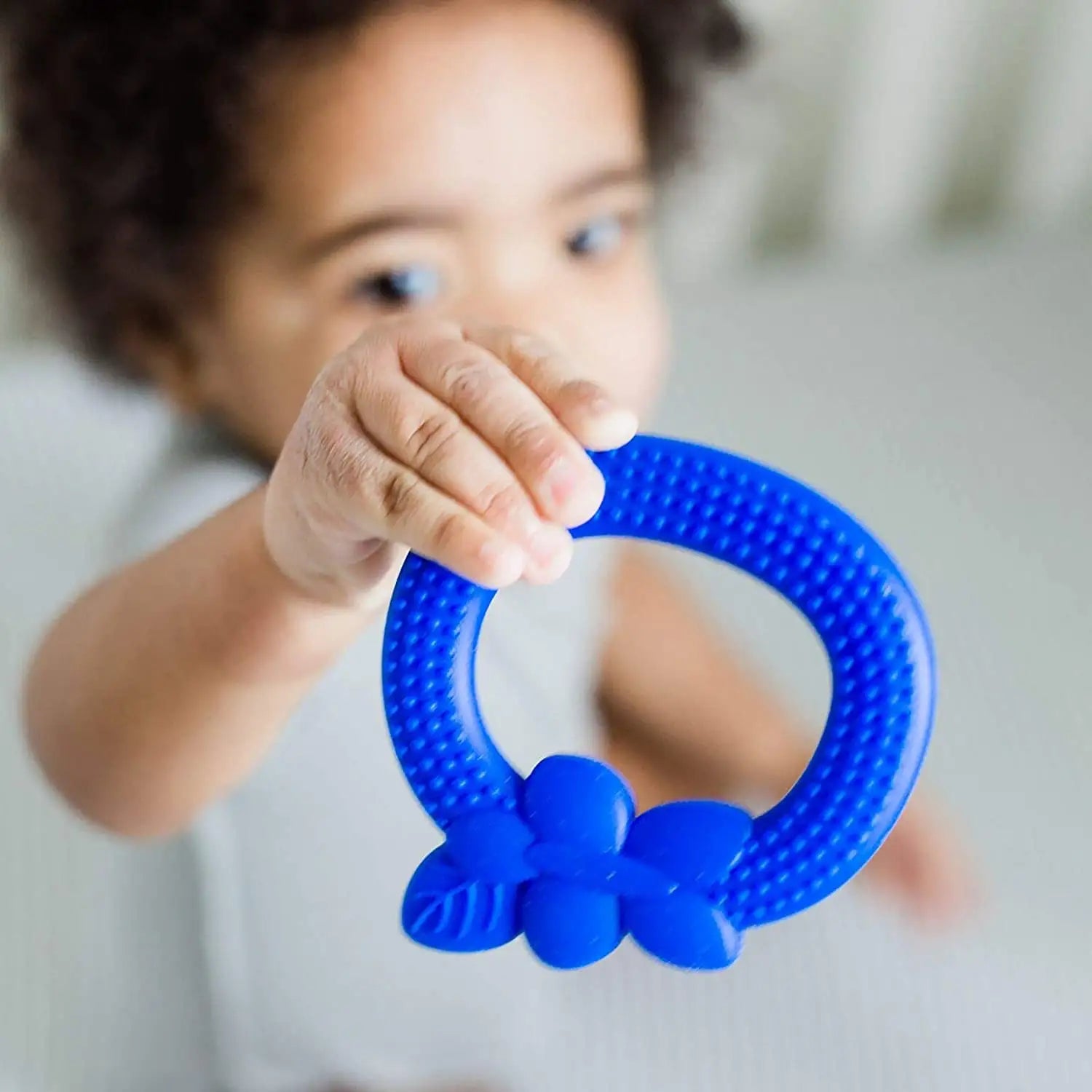 Green Sprouts Silicone Fruit Teether-Blueberry Green Sprouts Silicone Fruit Teether-Blueberry
