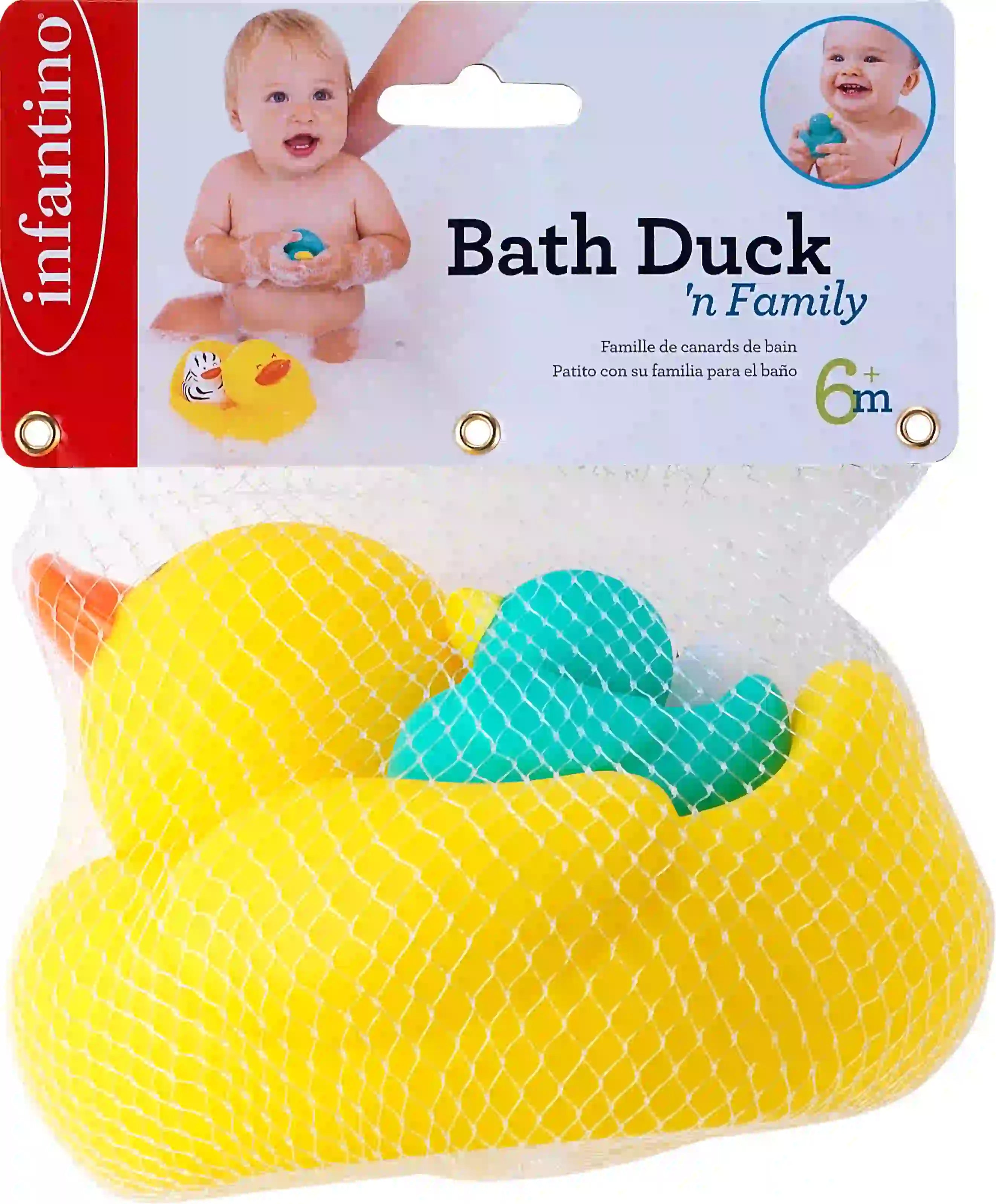 Infantino - Bath Duck n Family