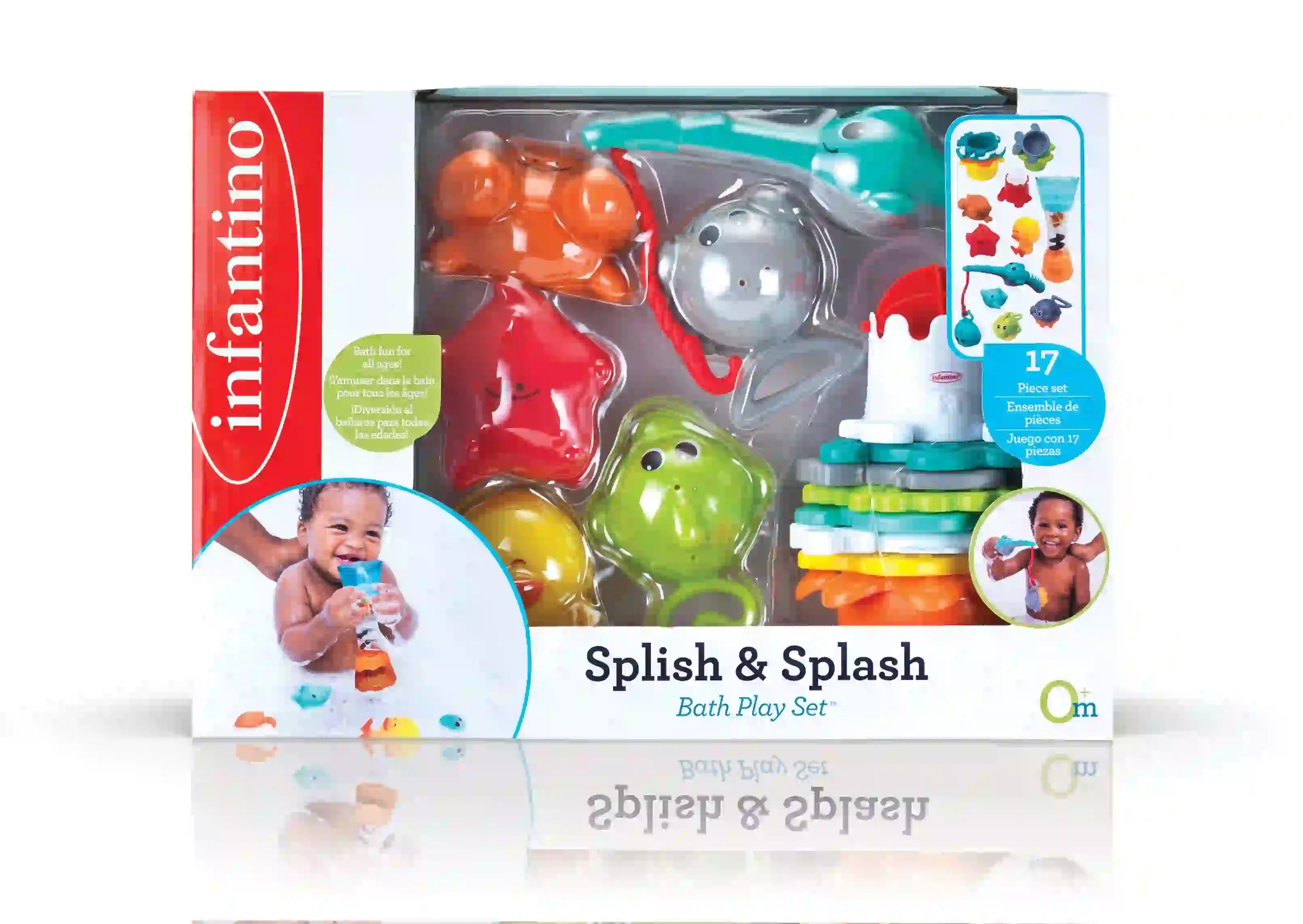 Infantino Splish &  Splash Bath Play Set
