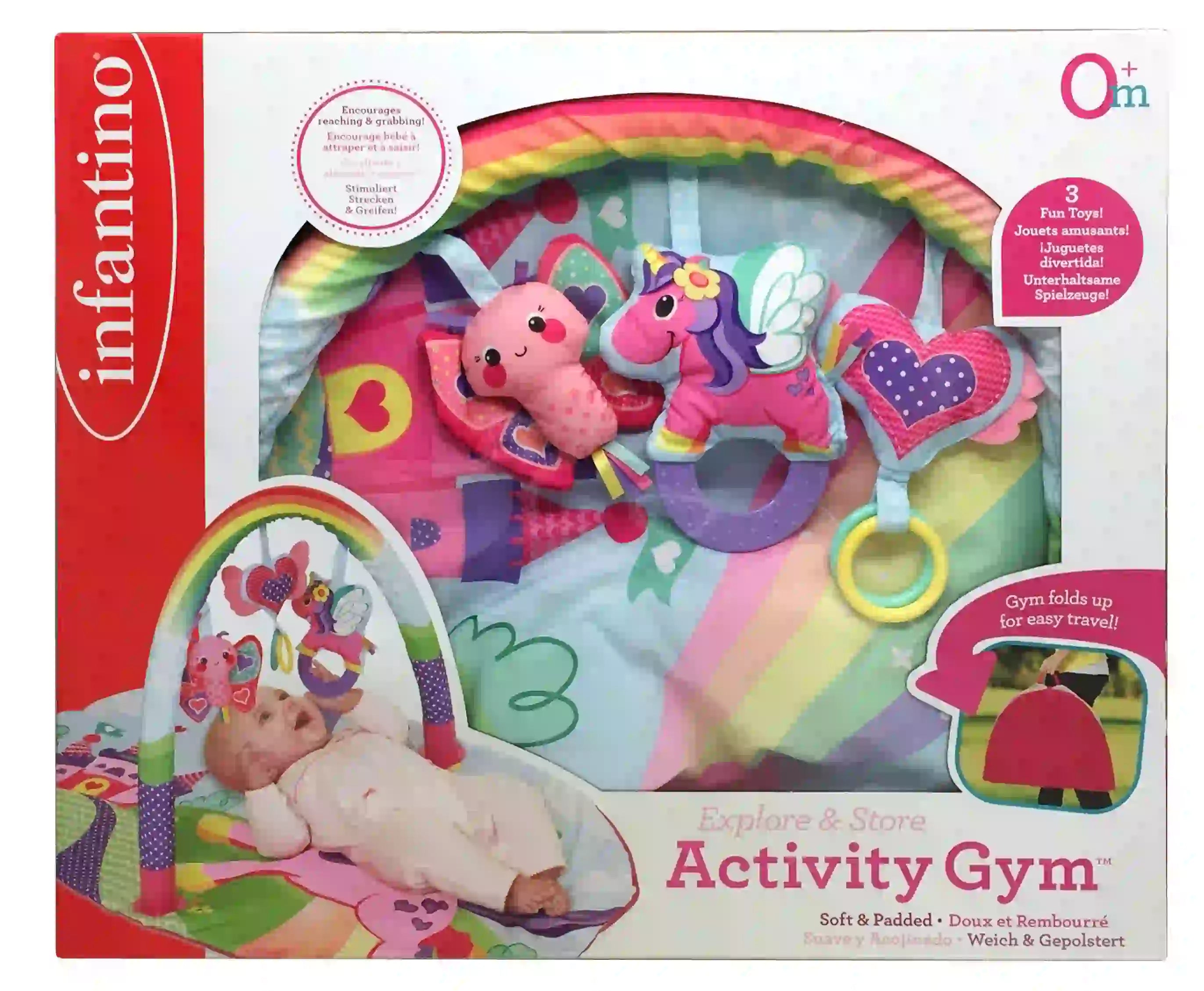 Infantino - Explore & Store Activity Gym (Sparkle)