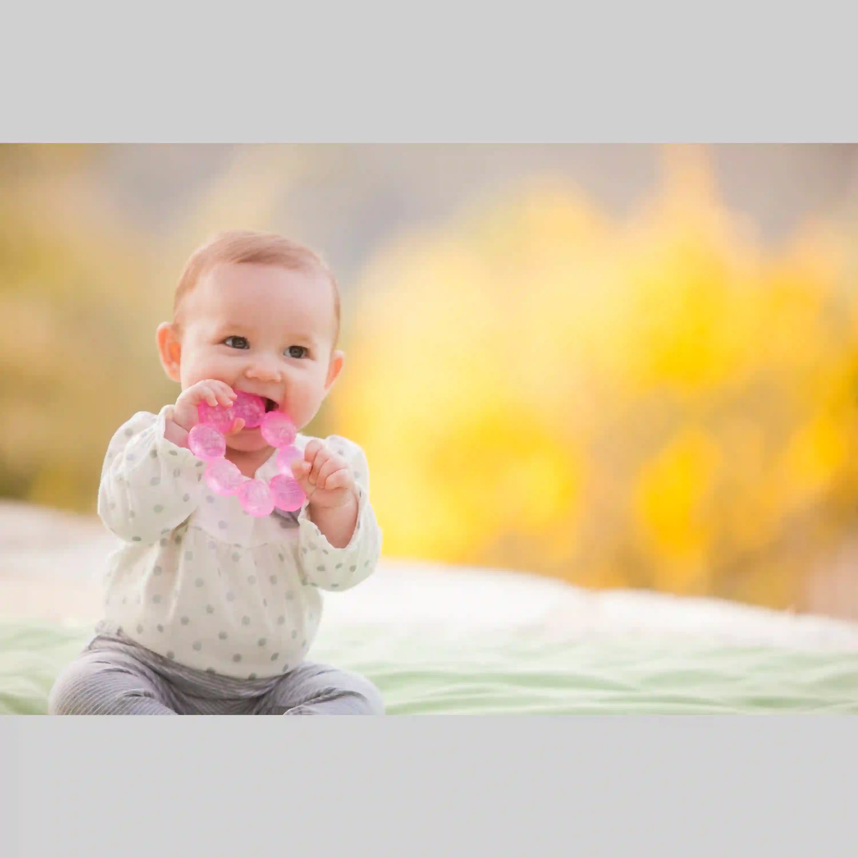 Infantino Water Teether - Grape Fruit Infantino Water Teether - Grape Fruit