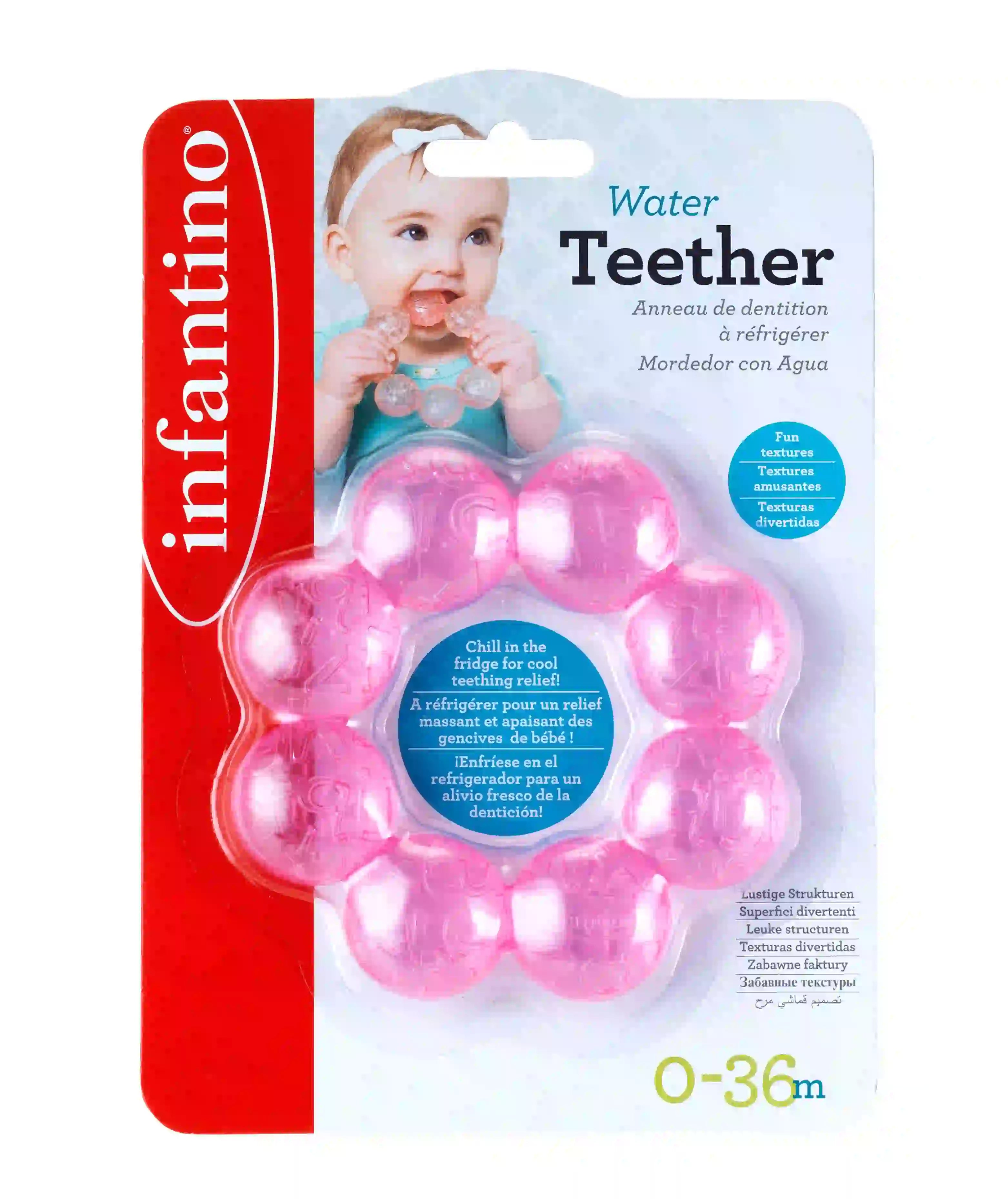 Infantino Water Teether - Grape Fruit Infantino Water Teether - Grape Fruit