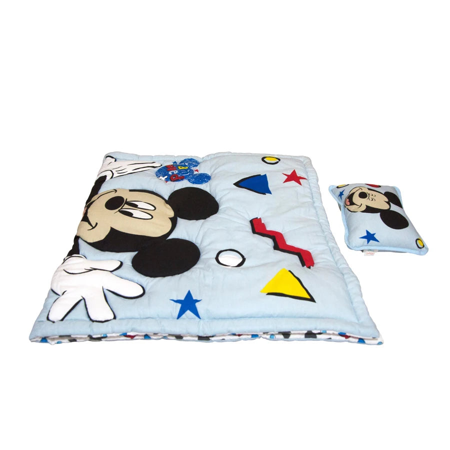 Disney Mickey Mouse Baby Comforter + Pillow Set