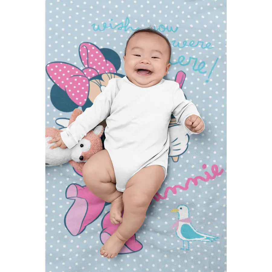 Minnie Baby Home Range - Baby Blanket