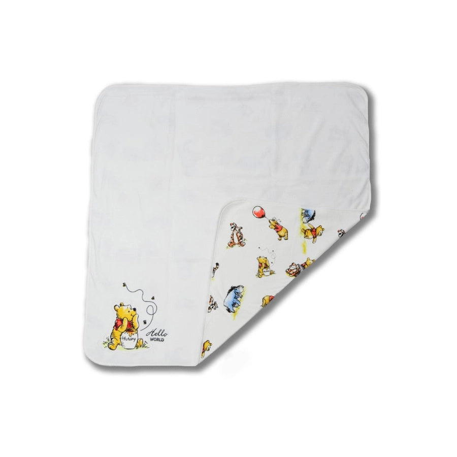 Disney WTP 2 Layer Blanket (White)