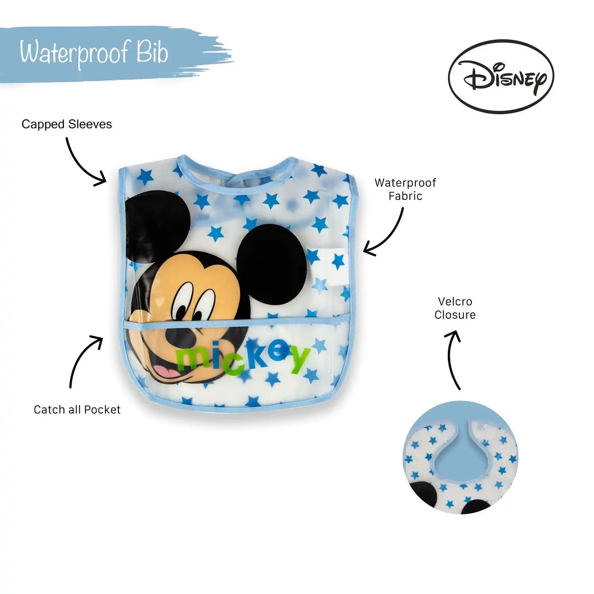 Disney Mickey Peva Bib