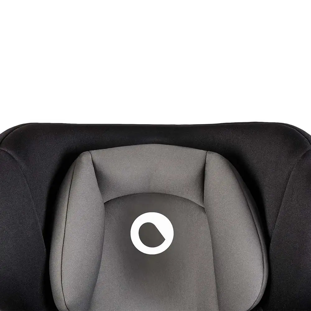 Lionelo Bastiaan 360 Baby Car Seat (Grey, White Base)