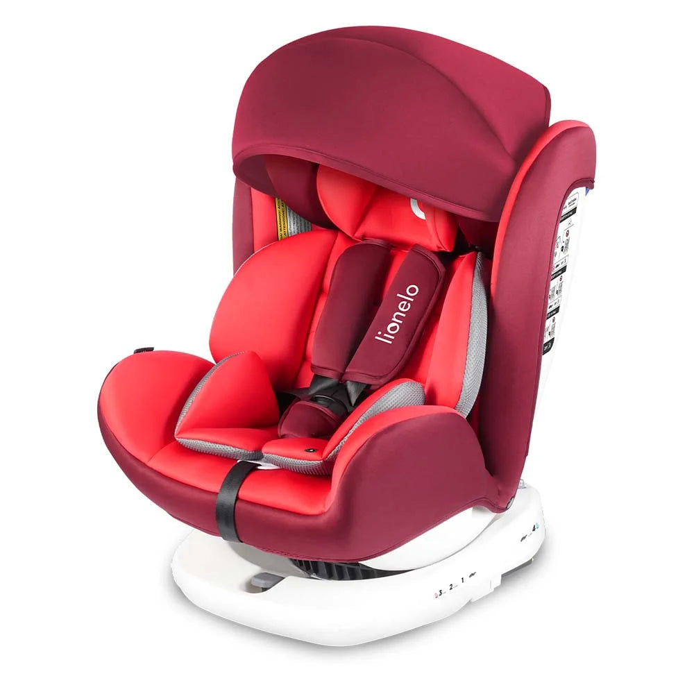 Lionelo Bastiaan 360 Baby Car Seat (Red)