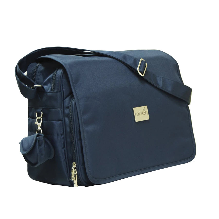 Moon - 4ever Messenger Diaper Bag (Blue)