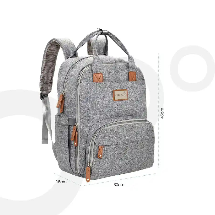 Moon - Kary Me Diaper Bag Backpack (Grey)