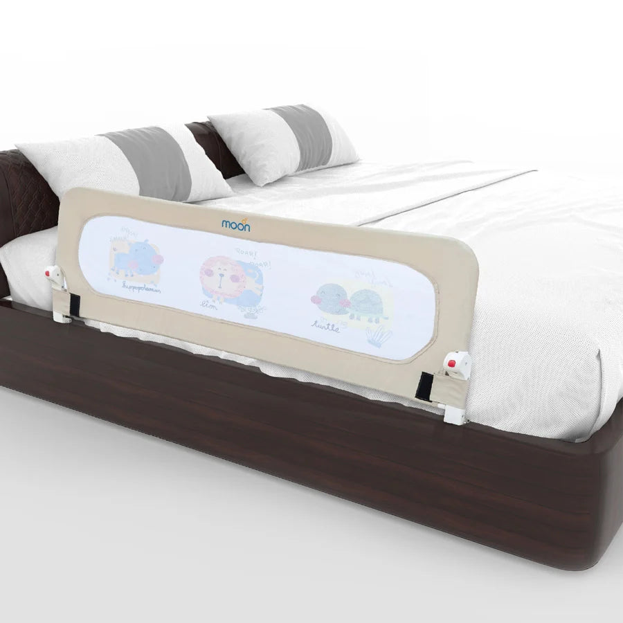 Moon Sequr-Baby/Child Safety Bed Rail (Beige)