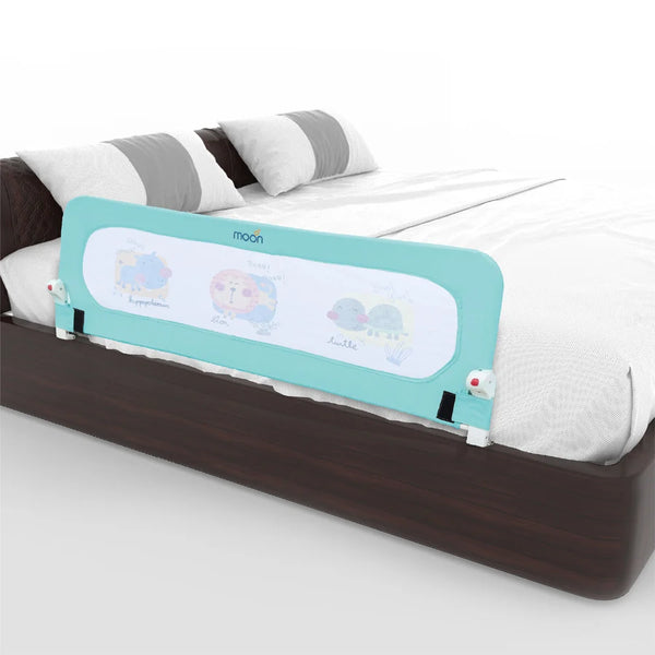 Moon Sequr-Baby/Child Safety Bed Rail (Blue)