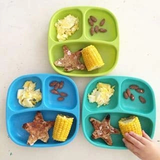 Replay Packaged Divided Plates - Under the Sea