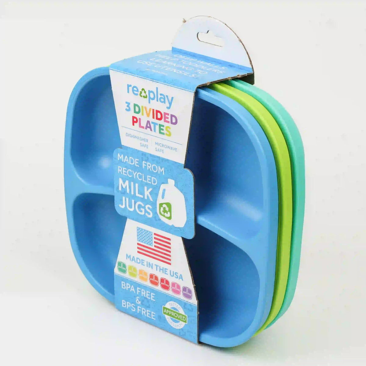 Replay Packaged Divided Plates - Under the Sea