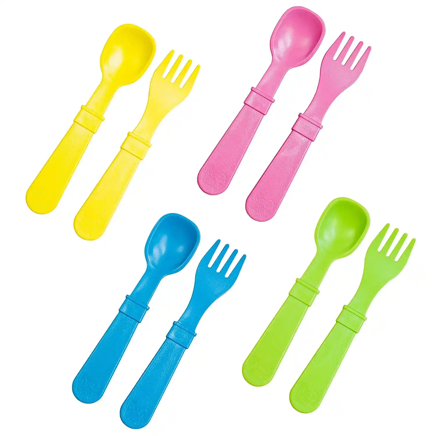 Re-Play - Packaged Utensils (Spoons and Forks) - Easter - Pack of 8