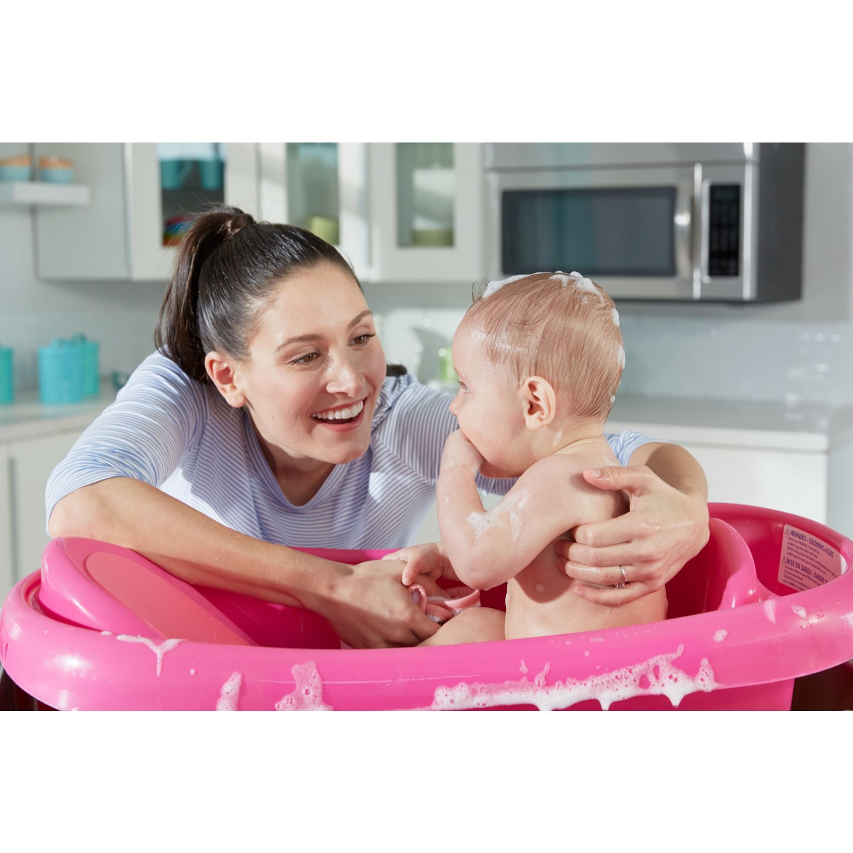 The First Years -Sure Comfort Tub (Pink/Whale Sling)