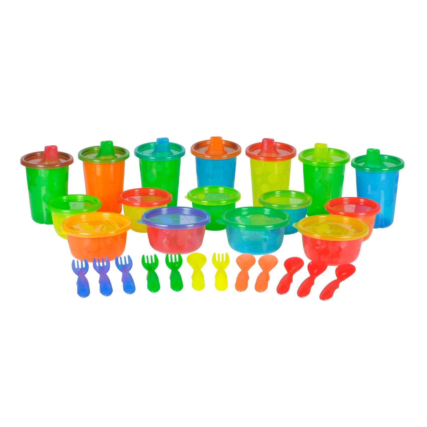 The First Years -Take And Toss Feeding Set Multicolour - 28 Pieces