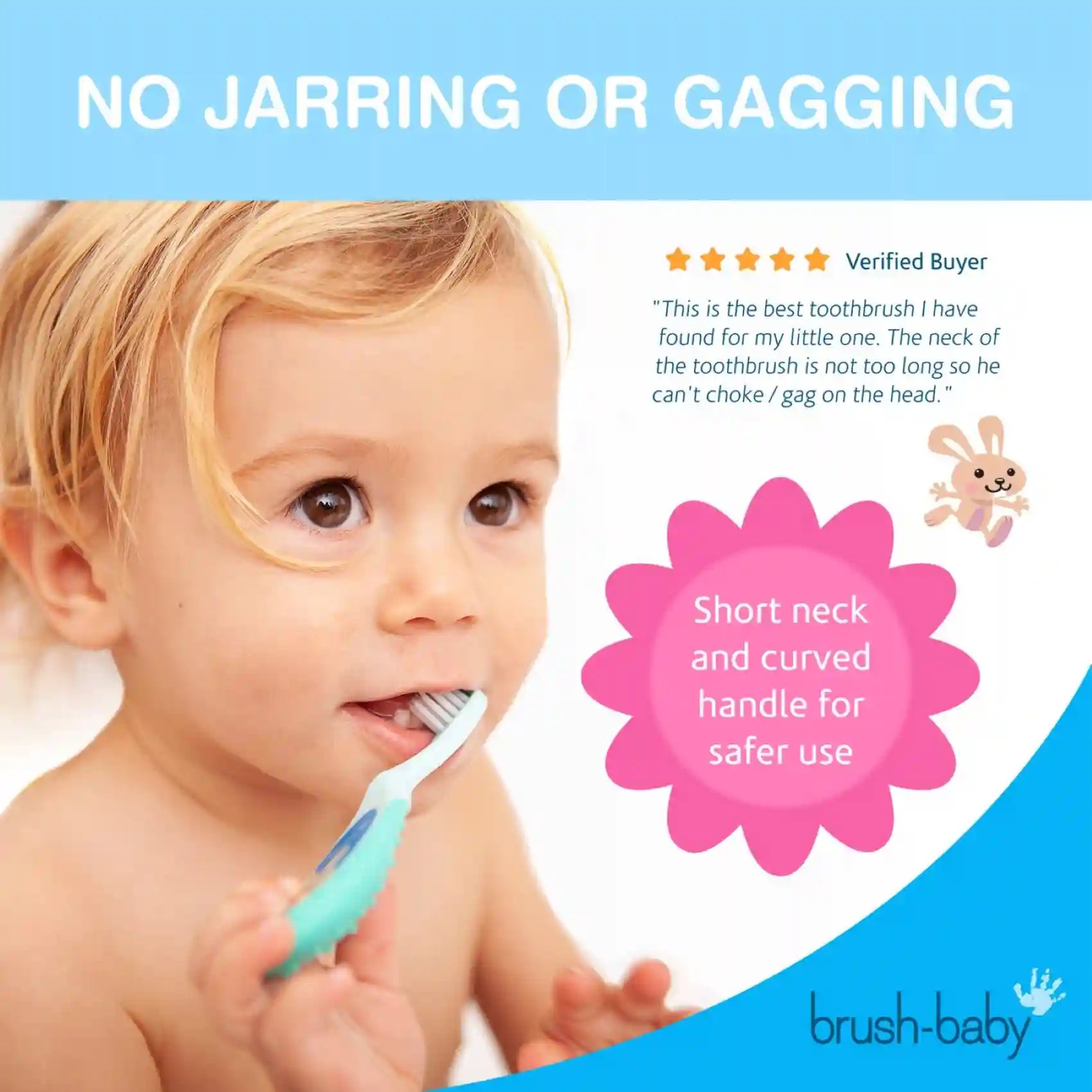 Brush-Baby Floss Brush 0-3Yrs