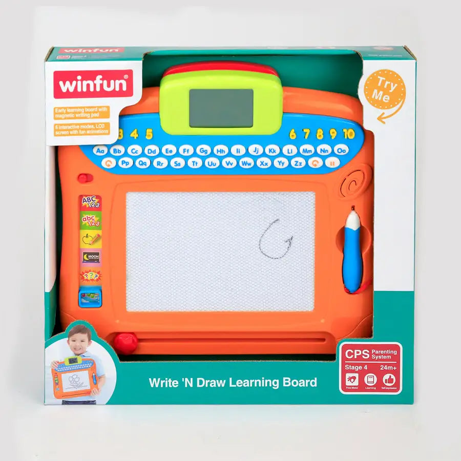 لوحة تعليم الكتابة والرسم من Winfun لوحة تعليم الكتابة والرسم من Winfun