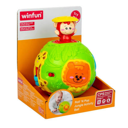 Roll 'N Pop Jungle Activity Ball