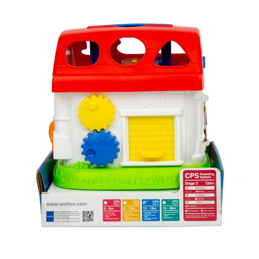 Winfun Sort 'N Learn Activity House Winfun Sort 'N Learn Activity House