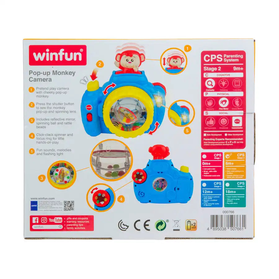 Winfun Pop Up Monkey Camera Winfun Pop Up Monkey Camera