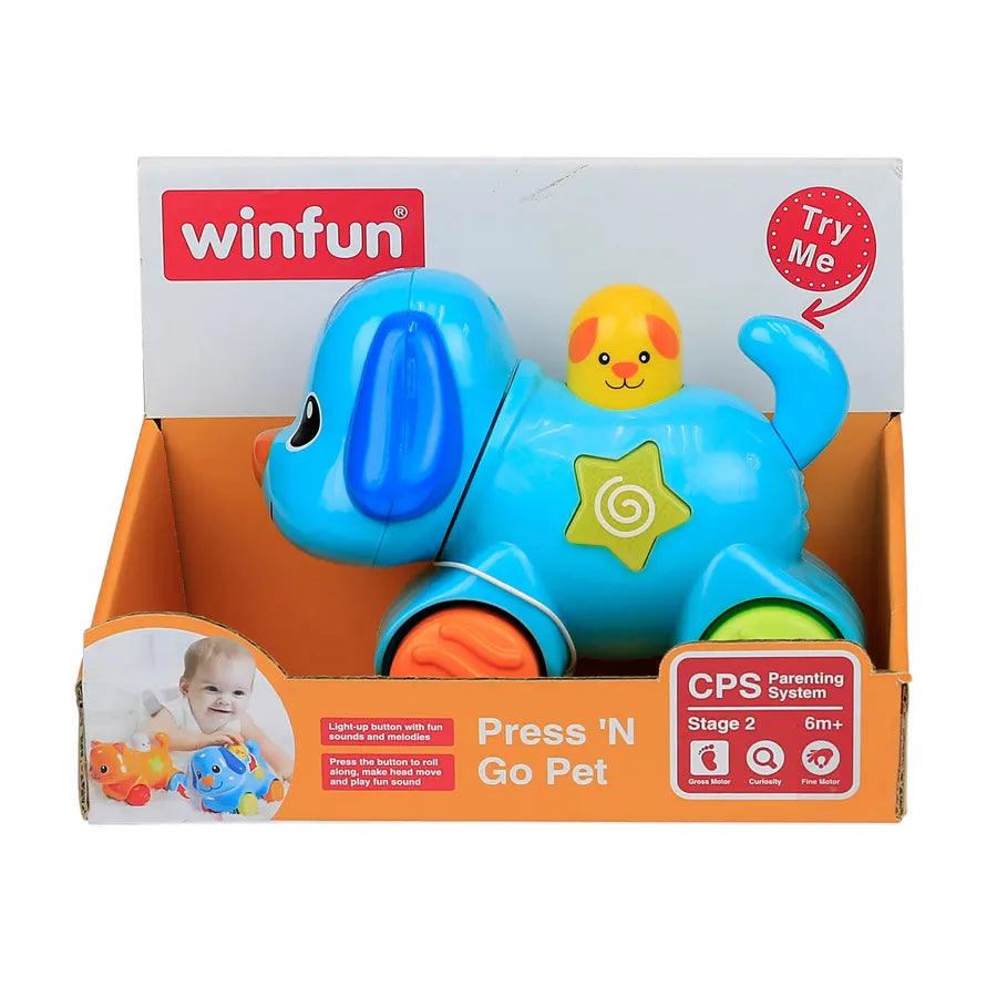 Winfun Press 'N Go Pet - جرو Winfun Press 'N Go Pet - جرو