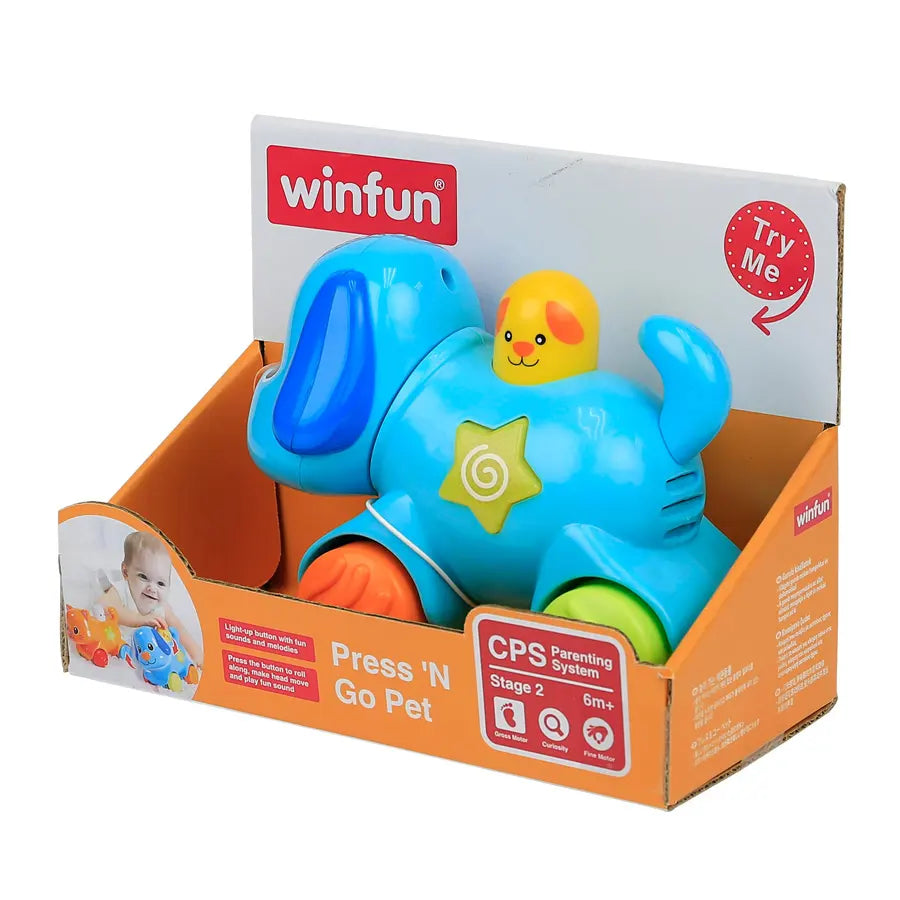 Winfun Press 'N Go Pet - جرو Winfun Press 'N Go Pet - جرو