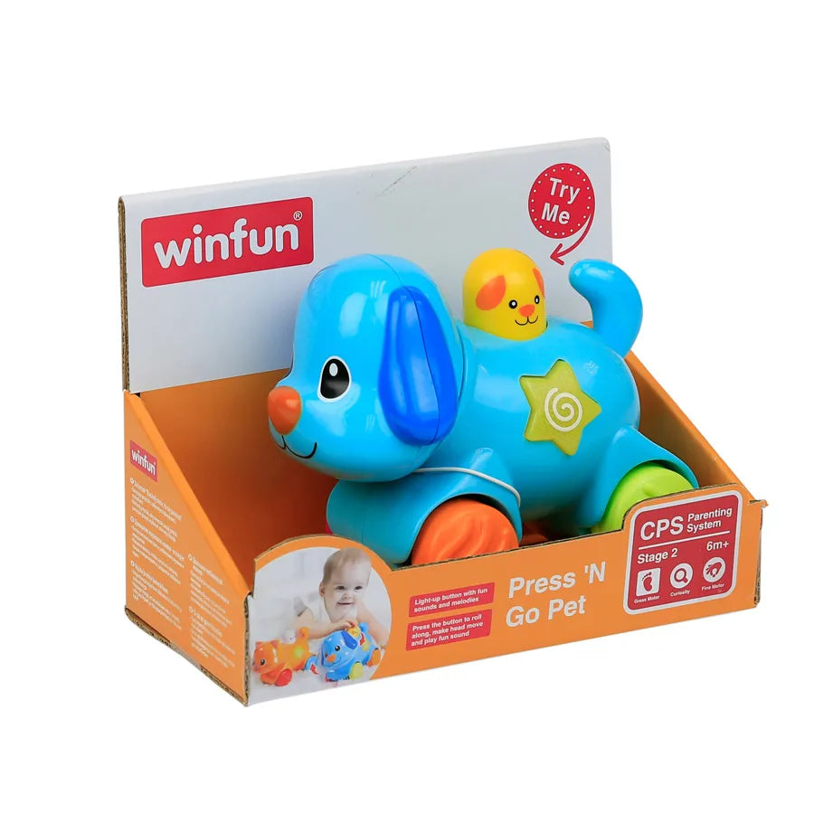 Winfun Press 'N Go Pet - جرو Winfun Press 'N Go Pet - جرو