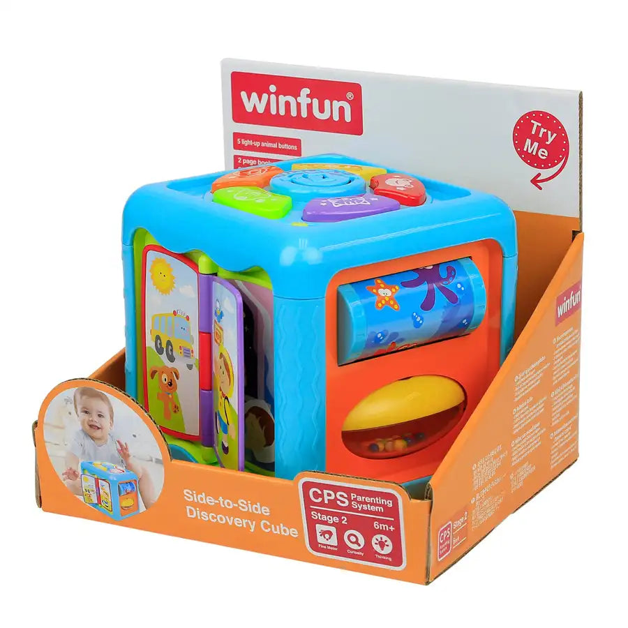 مكعب الاكتشاف من جانب إلى جانب من Winfun مكعب الاكتشاف من جانب إلى جانب من Winfun