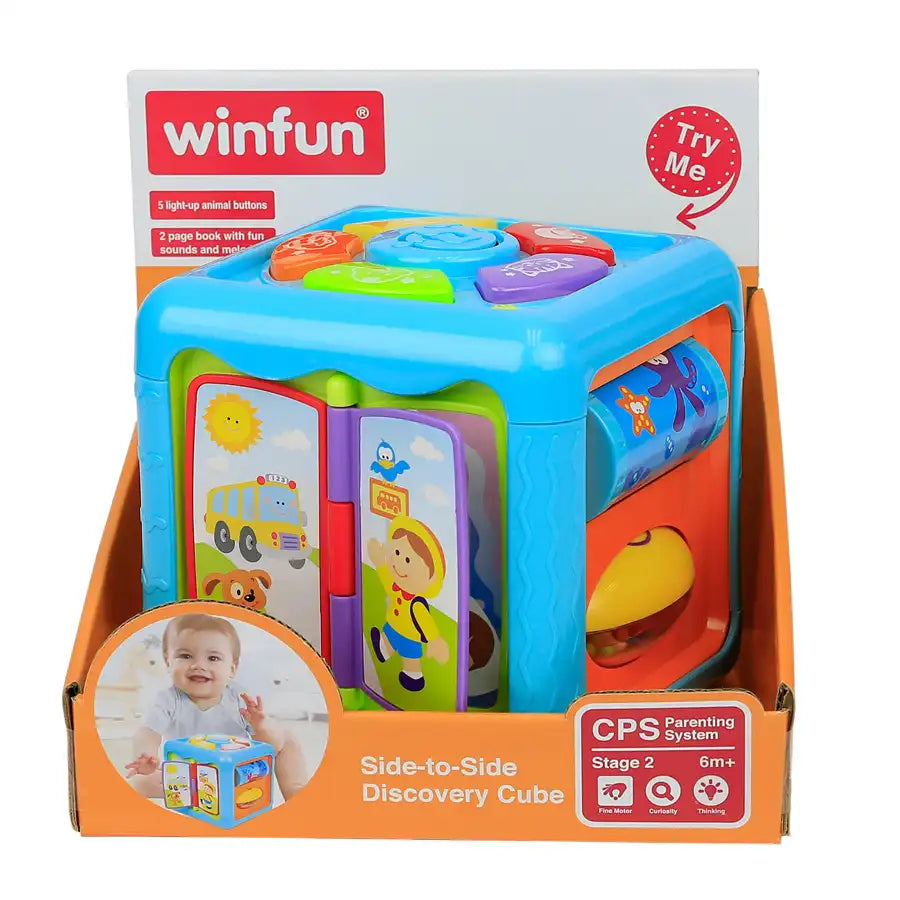 مكعب الاكتشاف من جانب إلى جانب من Winfun مكعب الاكتشاف من جانب إلى جانب من Winfun