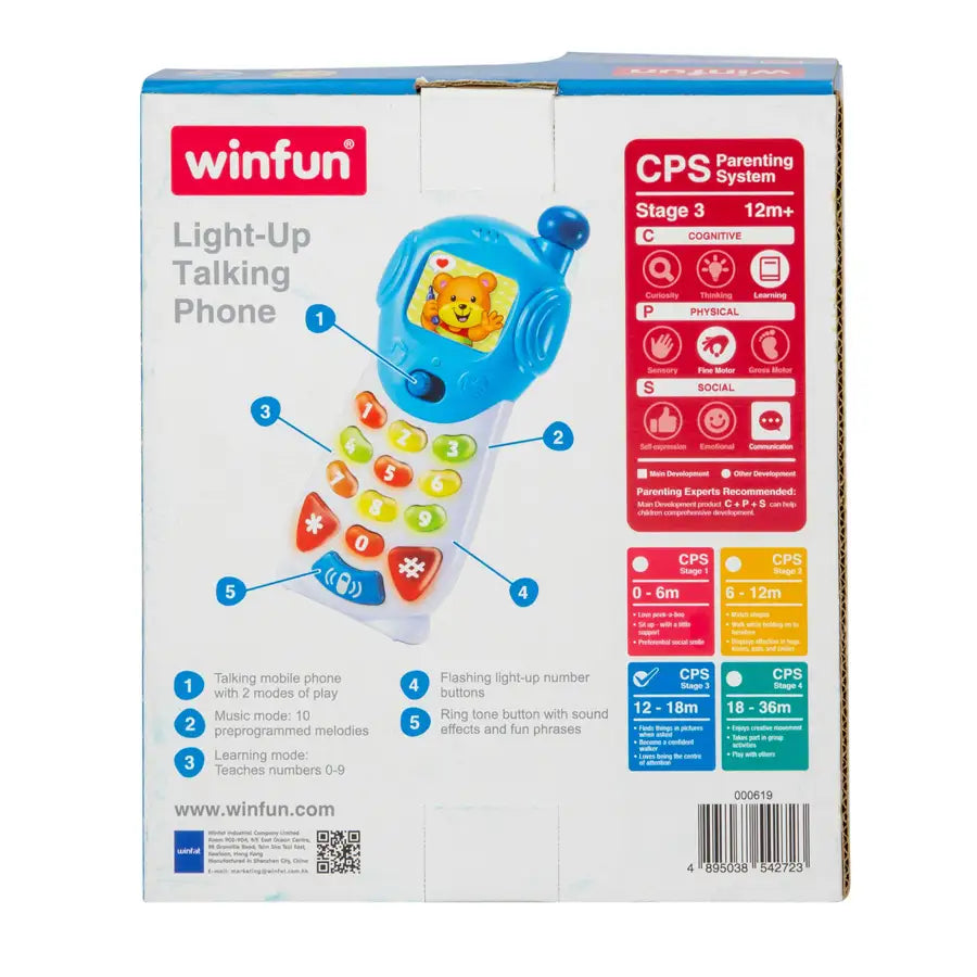 Winfun LightUp Talking Phone Winfun LightUp Talking Phone