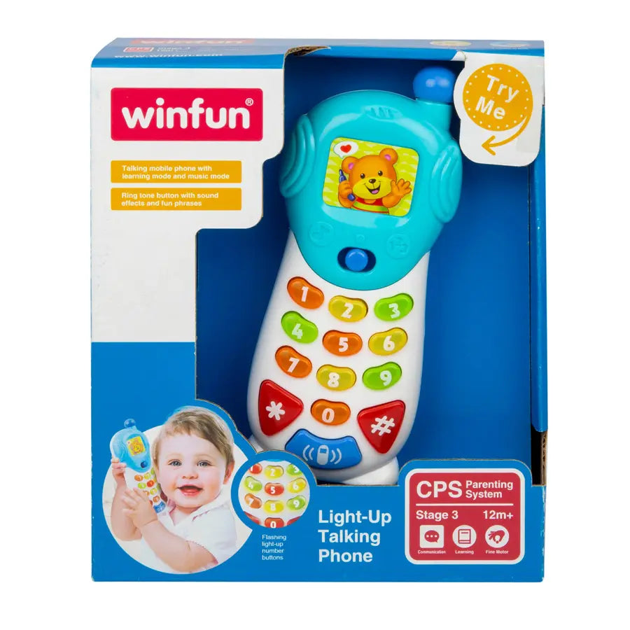 Winfun LightUp Talking Phone Winfun LightUp Talking Phone