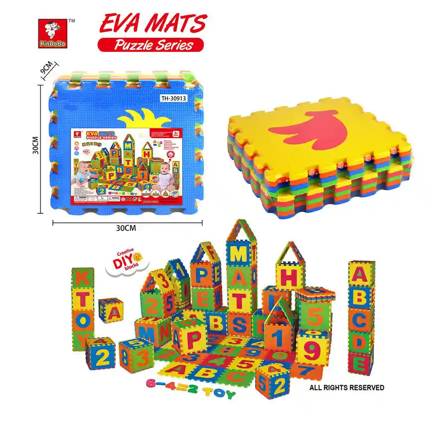 Eva Mat Puzzle Series Fruit 9pcs
