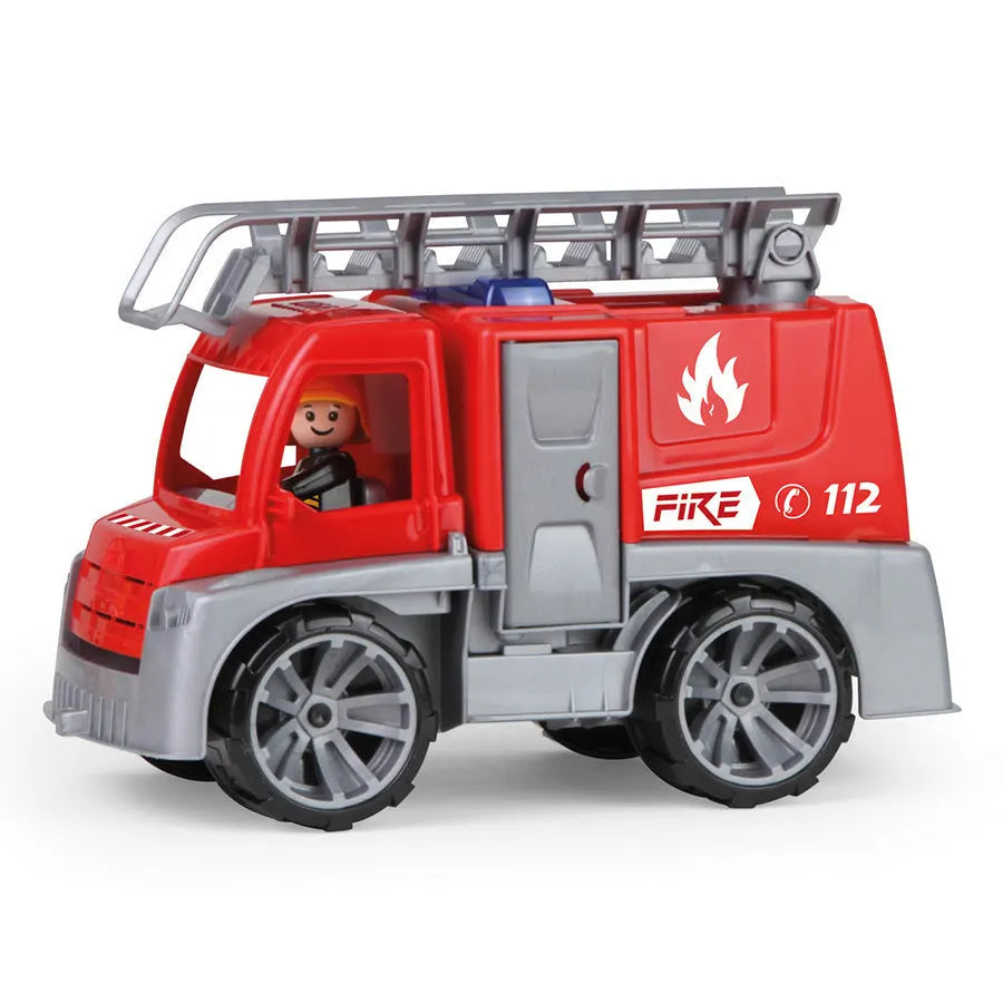 Lena Truxx Firebrigade With Ladder, Open Box