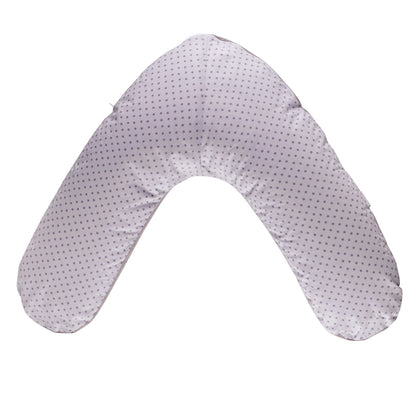 Tineo 2-in-1 Maternity and Nursing Pillow - Grey with Stars