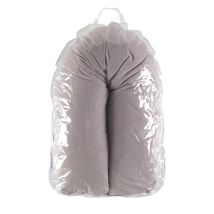 Tineo 2-in-1 Maternity and Nursing Pillow - Grey with Stars