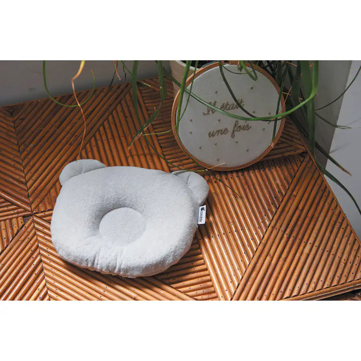 Candide P tit Panda Memory Foam Baby Pillow Grey Halamama Halamama