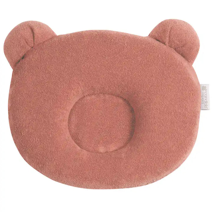 Candide P'tit Panda Memory Foam Baby Pillow (Red-Brown)