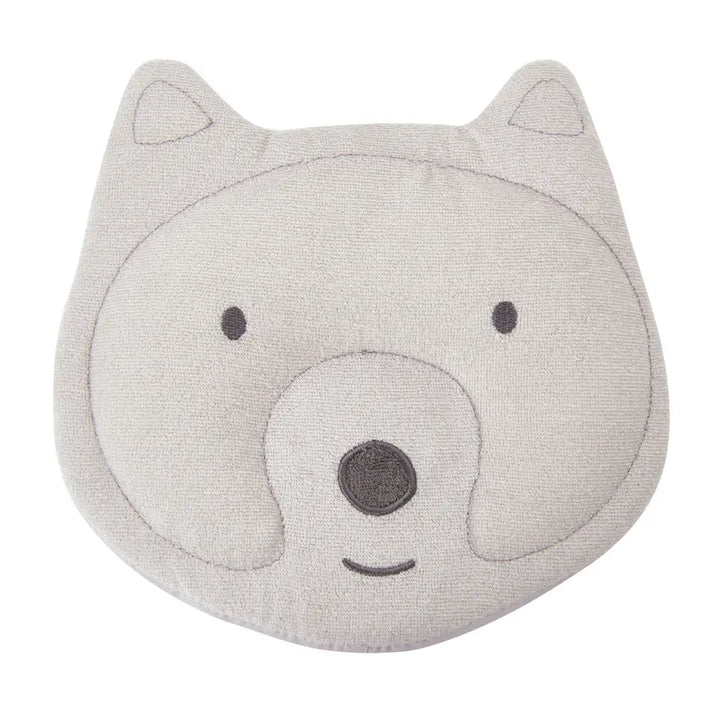 Tineo Headrest Shaper Baby Infant Pillow - Little Wolf Grey