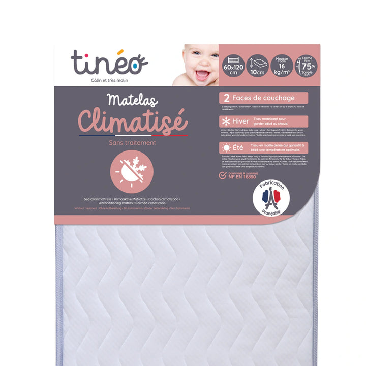Tineo 2-Side Seasonal Mattress w/ Removable Cover