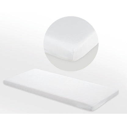 Candide Jersey Cotton Fitted Sheet 70 x 140 cm (White)