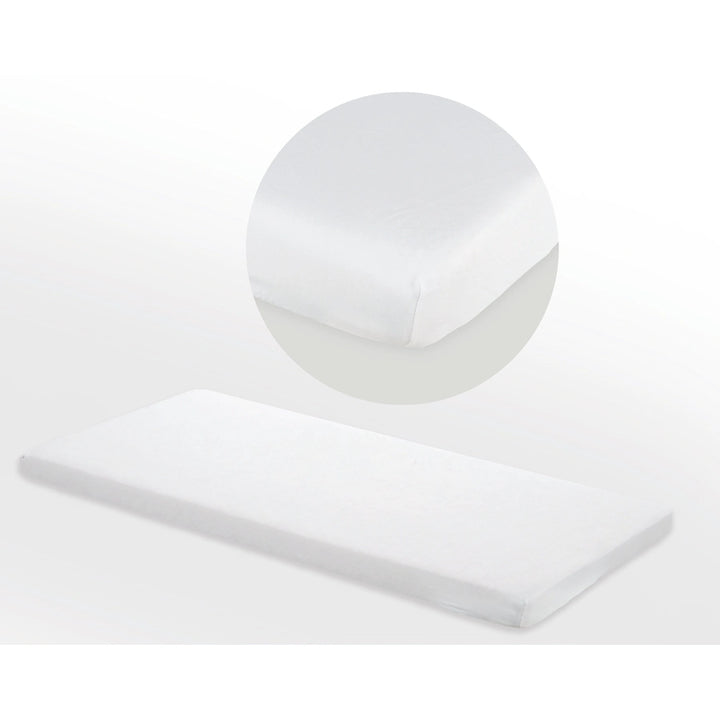 Candide Jersey Cotton Fitted Sheet 70 x 140 cm (White)
