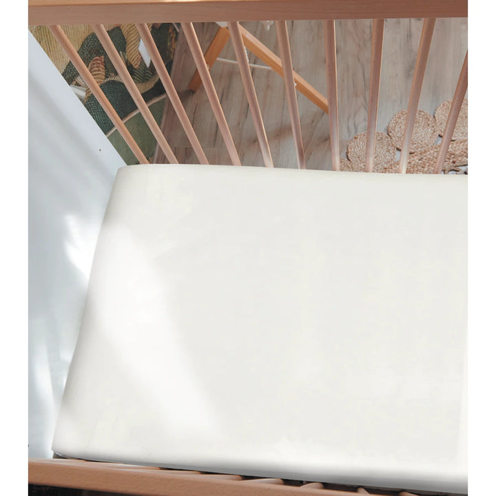 Candide Jersey Cotton Fitted Sheet 70 x 140 cm (White)