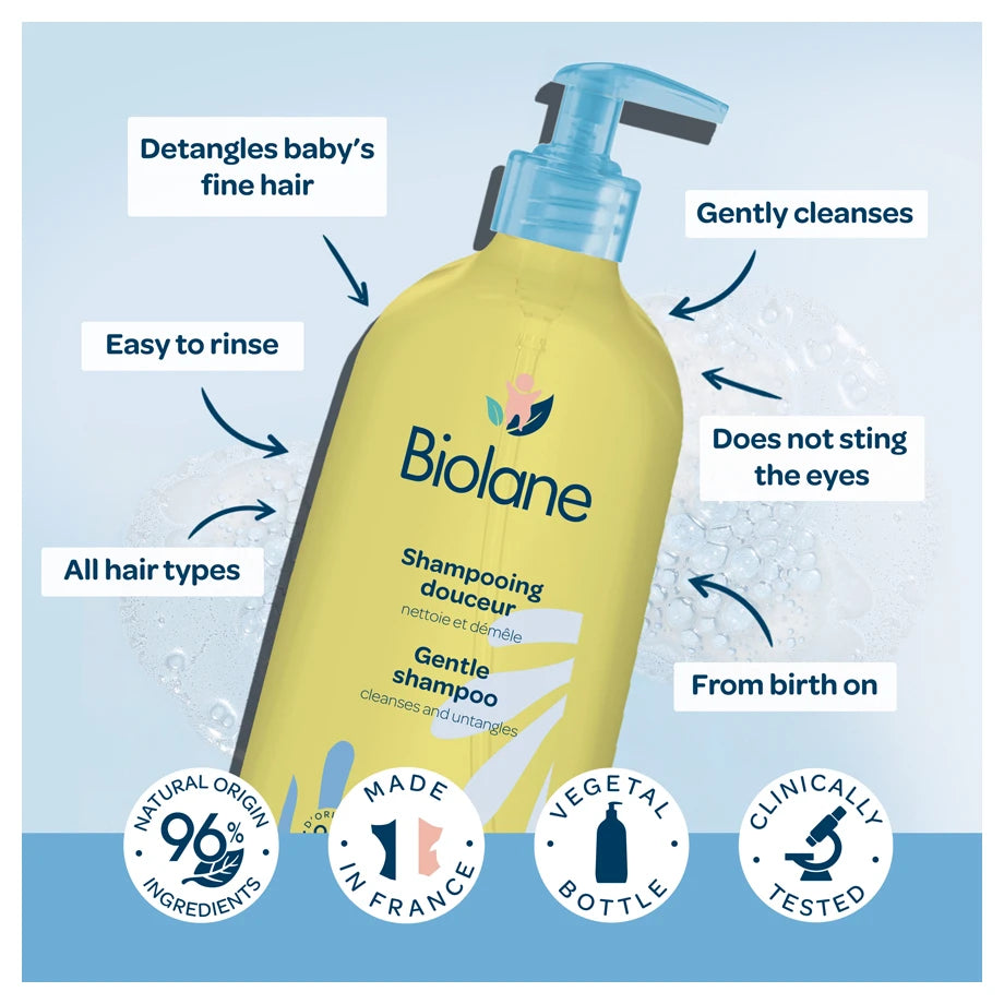 Biolane Gentle Baby Shampoo (350 Ml)