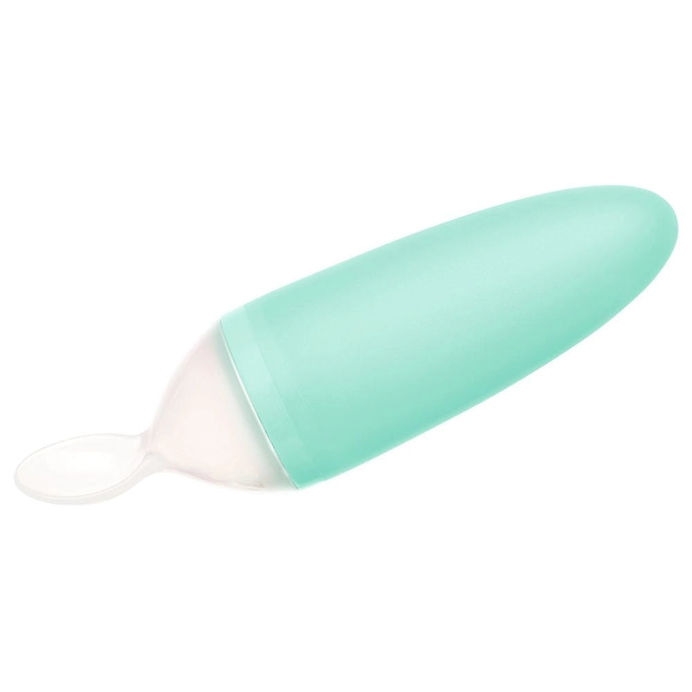 Boon - Squirt Silicone Baby Food Dispensing Spoon (Mint Green)