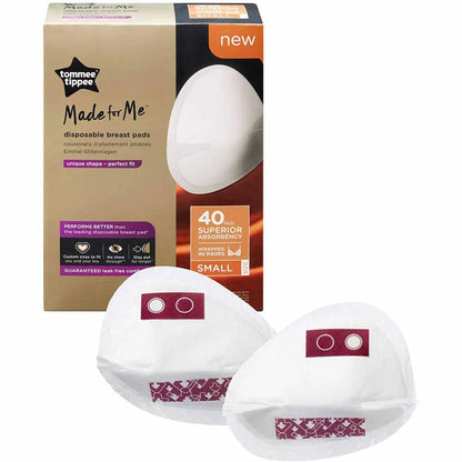 Tommee Tippee Made For Me Disposable Breast Pads, 40pcs - Small