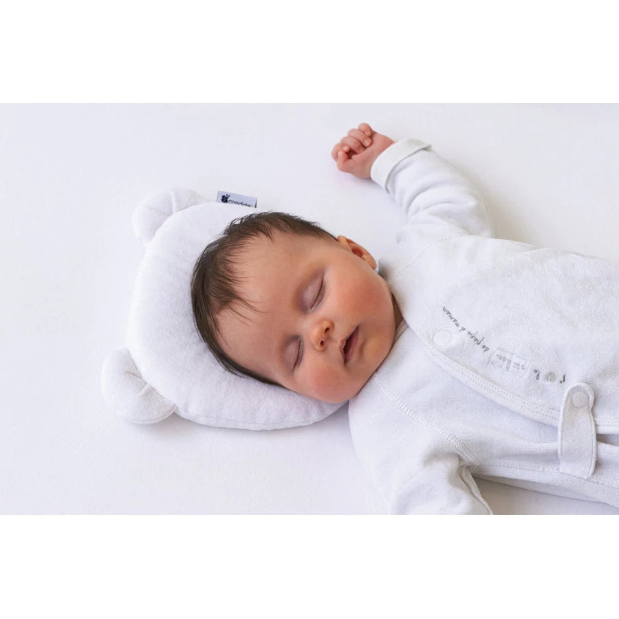 Candide P'Tit Panda Pillow / White Candide P'Tit Panda Pillow / White