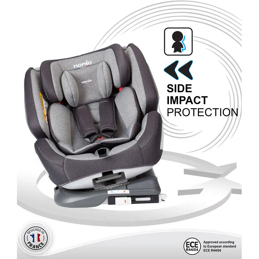 One360° Isofix / مجموعة مزيج رمادي 0+/1/2/3 (0-36 كجم) One360° Isofix / مجموعة مزيج رمادي 0+/1/2/3 (0-36 كجم)